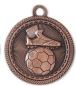 Preview: Fußball Medaille 70mm Ø inkl.22mm Band,Aukleber mit Text und Montage 1,70€