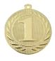 Preview: 50mm Ø Medaille 1-2-3 , inkl. 10mm Band/Aufkleber/Text/Logo/Montage je 1,10€