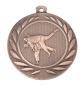 Preview: 50mm Ø Medaille Karate/Judo , inkl. 10mm Band/Aufkleber/Text/Logo/Montage