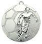 Preview: Fußball Medaille 50mm Ø ,3Farben inkl- Schrift,Band und Montage je 1,40€