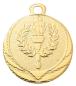 Preview: 32mm Ø Medaille Siegesfackel 3 Farben zur Wahl,inkl. 10mm Band/Aufkleber/Montage 0,85€