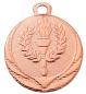 Preview: 32mm Ø Medaille Siegesfackel 3 Farben zur Wahl,inkl. 10mm Band/Aufkleber/Montage 0,85€