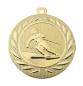 Preview: 50mm Ø Medaille Ski/Slalom fahren , inkl. 10mm Band/Aufkleber/Text/Logo/Montage je 1,10€