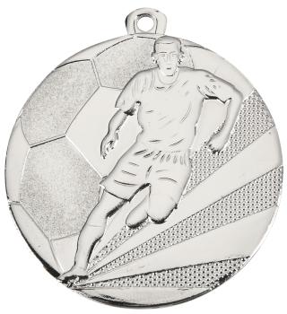 Fußball Medaille 70mm Ø inkl.22mm Band,Aukleber mit Text und Montage 1,50€