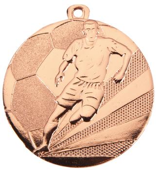 Fußball Medaille 70mm Ø inkl.22mm Band,Aukleber mit Text und Montage 1,50€