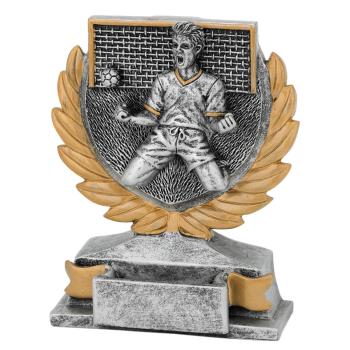 Jubelnder Fußballspieler 10x12cm