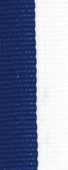 10mm Band Blau/Weiß