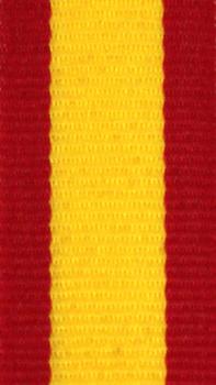 10mm Band Rot/Gelb/Rot