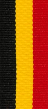 10mm Band Schwarz/Gelb/Rot