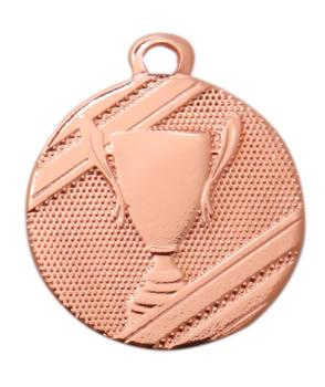 32mm Ø Medaille Siegerpokal 3 Farben zur Wahl,inkl. 10mm Band/Aufkleber/Montage je 0,85€