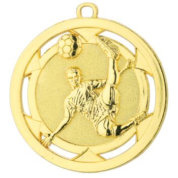Die Fußballmedaille in 50mm alles im Preis inkl. je 1,40€