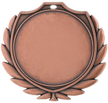 Medaille 70mm Ø inkl.22mm Band,Vorne 50mm Vereinslogo,Aukleber mit Text und Montage 2,20€