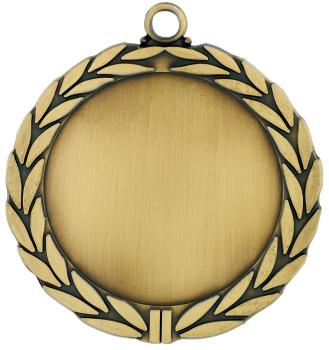 Medaille 70mm Ø inkl.22mm Band,Vorne 50mm Vereinslogo,Aukleber mit Text und Montage 2,70€
