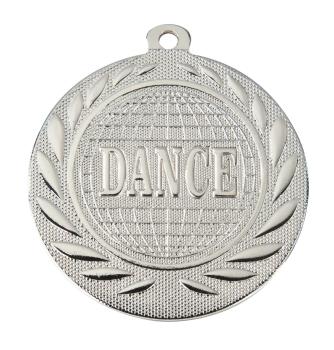 50mm Ø Medaille Tanzen , inkl. 10mm Band/Aufkleber/Text/Logo/Montage je 1,10€