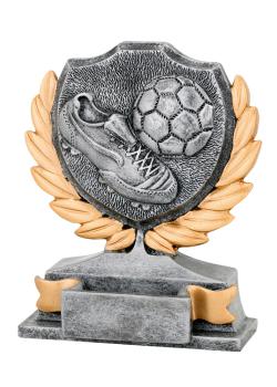 Ständer Schuh/Ball aus Resin inkl. Aufkleber und Montage