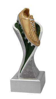 Fußballschuh Trophäe in 3 Größen erhältlich inkl.Aluschild und Montage