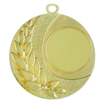 Medaille 50mm Ø ,3Farben inkl- Schrift,Band und Montage je 1,30€