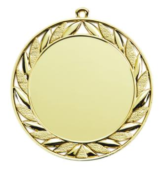Medaille 70mm Ø inkl.22mm Band,Vorne 50mm Vereinslogo,Aukleber mit Text und Montage 2,20€