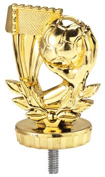 Goldene Handballfigur auf Marmorsockel Höhe gesamt 9,5cm inkl.Aufkleber/Schrift/Montage