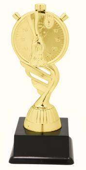 Figur Laufen in 3 Größen erhältlich,Farbe gold.inkl. Aufkleber mit Schrift/Logo/Montage