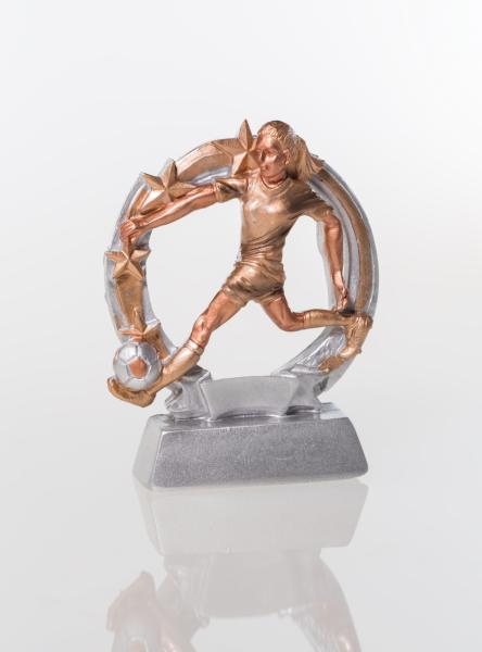 Resin Figur beste Spielerin Höhe 12,5cm inkl.Aluschild/Text/Logo/Montage - Kopie