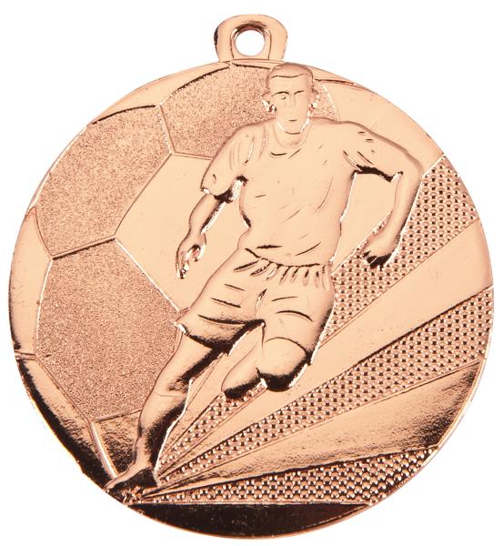 Fußball Medaille 70mm Ø inkl.22mm Band,Aukleber mit Text und Montage 1,50€