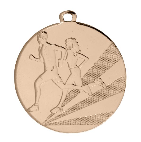 50mm Ø Medaille Laufen , inkl. 10mm Band/Aufkleber/Text/Logo/Montage je 1,10€