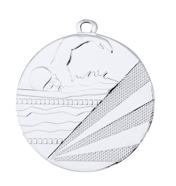 50mm Ø Medaille Schwimmen , inkl. 10mm Band/Aufkleber/Text/Logo/Montage je 1,10€