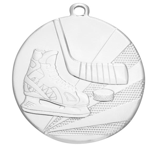 50mm Ø Medaille Eishockey , inkl. 10mm Band/Aufkleber/Text/Logo/Montage je 1,10€