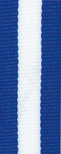 Band 22mm Blau/Weiß/Blau