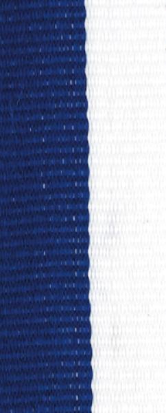 Band 22mm Blau/Weiß