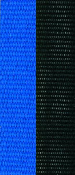 10mm Band Blau/Schwarz