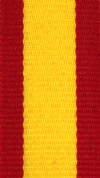 10mm Band Rot/Gelb/Rot