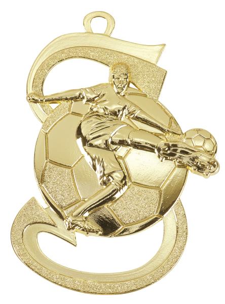 Fußballmedaille 60x40mm alles inkl. im Preis 1,60€ je Stück