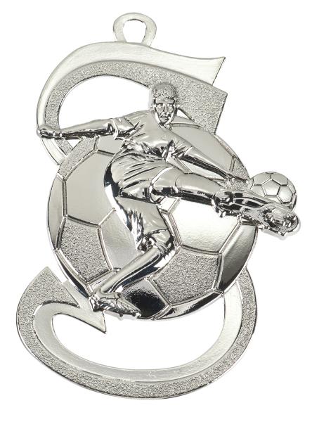 Fußballmedaille 60x40mm alles inkl. im Preis 1,60€ je Stück
