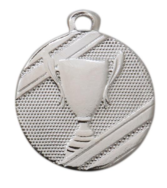 32mm Ø Medaille Siegerpokal 3 Farben zur Wahl,inkl. 10mm Band/Aufkleber/Montage je 0,85€