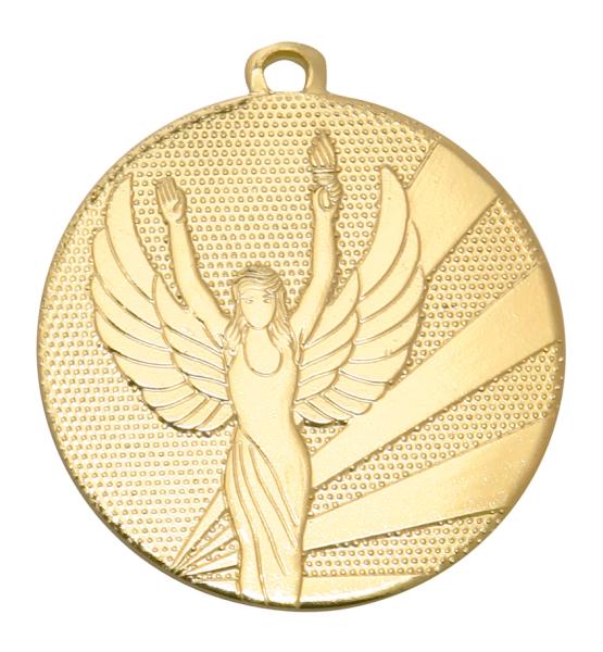 50mm Ø Medaille Siegesgöttin , inkl. 10mm Band/Aufkleber/Text/Logo/Montage je 1,10€