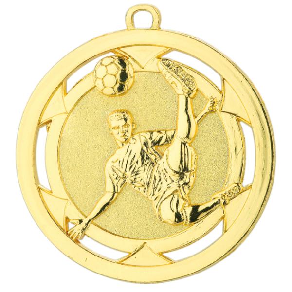 Die Fußballmedaille in 50mm alles im Preis inkl. je 1,40€