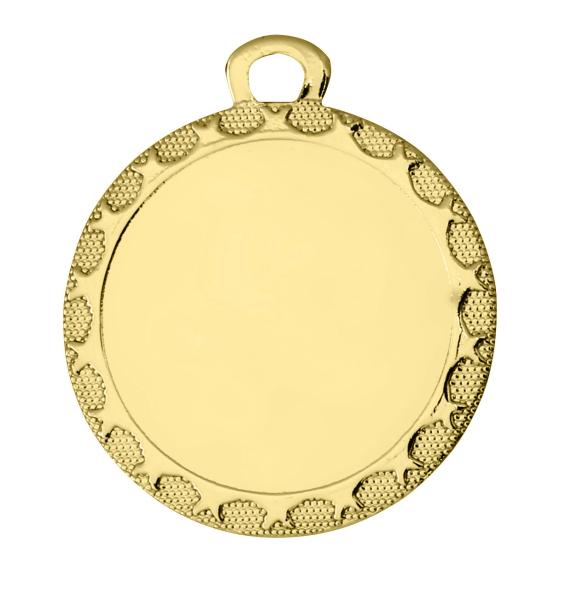 32mm Ø Medaille neutral 3 Farben zur Wahl,inkl. 10mm Band/Aufkleber/Montage 0,85€