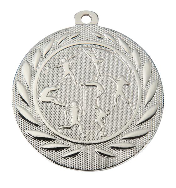 50mm Ø Medaille 7 Kampf , inkl. 10mm Band/Aufkleber/Text/Logo/Montage je 1,10€