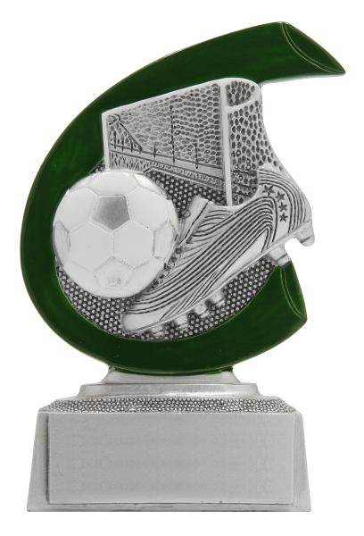 Fußballständer 7,5x10cm mit Aufkleber und Montage
