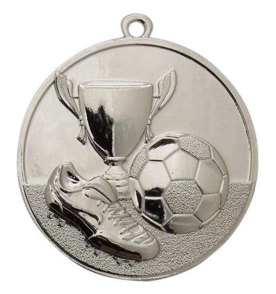 Fußball Medaille 50mm Ø ,3Farben inkl- Schrift,Band und Montage je 1,40€