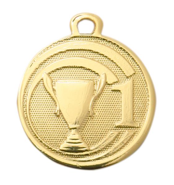 32mm Ø Medaille Siegerpokal/Plätze 3 Farben zur Wahl,inkl. 10mm Band/Aufkleber/Montage